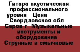 Гитара акустическая профессионального уровня › Цена ­ 25 000 - Свердловская обл., Серов г. Музыкальные инструменты и оборудование » Струнные и смычковые   
